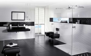 Image result for black and white interior design